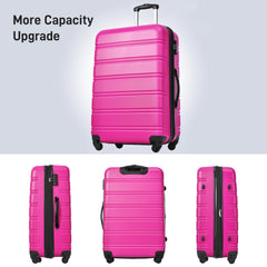 4-Piece Hardshell Luggage Set �Lightweight Suitcases (16", 20", 24", 28") with Free USA Shipping