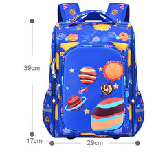Kid's Fashion Integrated Open Large Capacity Schoolbag