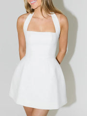 Halter Neck Mini Dress