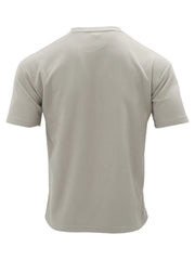 Men's Full Size Round Neck Tee and Shorts Set Plus Size