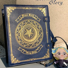 Japanese-style Retro Magic Book Shoulder Bag