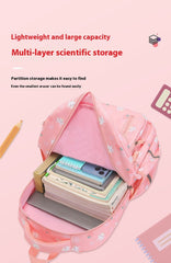 6-12-year-old Primary School Children's Backpack Large Capacity Schoolbag
