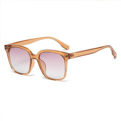 Square Frame Gradient Tint Sunglasses
