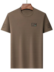 Men's Plus Size Crew Neck Short Sleeve T-Shirt