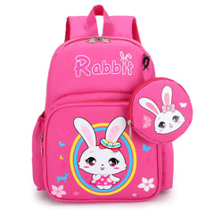 Cute Cartoon Children's Spine Protection With Coin Purse Children's Printed Schoolbag