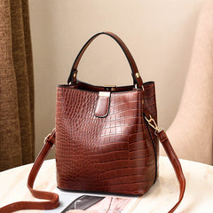 Women's Korean Fashion Casual Bucket Bag