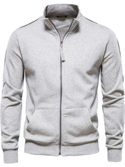 Men's Zip Up Long Sleeve Sweatshirt