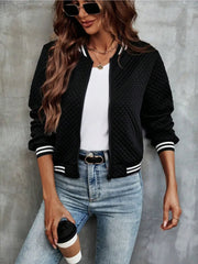 Casual Full Sleeve Zipper Jacket