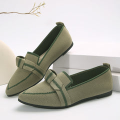 Stylish Point Toe Breathable Flats
