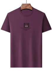 Men's Plus Size Basic Style Round Neck T-Shirt