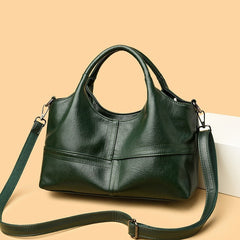 Soft Leather Handbag Women's Lightweight And Large Capacity Crossbody Bag
