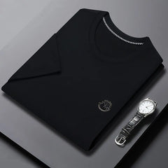 Men's Plus Size Breathable Short Sleeve T-Shirt