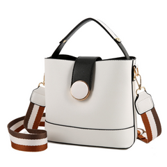 New fashion trend women's Korean version large capacity bucket Shoulder Messenger Bag