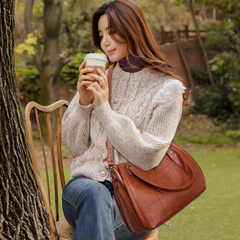 Large Capacity Middle-aged Women's Bag Korean Style Shoulder Bag Shoulder Bag