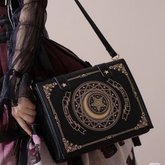 Japanese-style Retro Magic Book Shoulder Bag