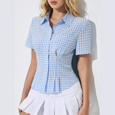 Button Down Short Sleeve Shirt