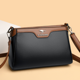 One Shoulder Soft Leather Small Square Stitching Women's Cross-body Bag