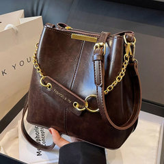 Chain Decor Crossbody Bag