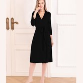 Plunge Tie Front Night Dress