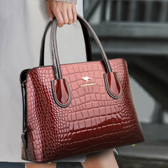 Women's Patent Leather Glossy Crossbody Shoulder Bag