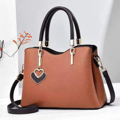 Middle-aged Women's Fashion Shoulder Crossbody Handbag