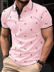 Comfort Fit Men's Plus Size Polo with Collar