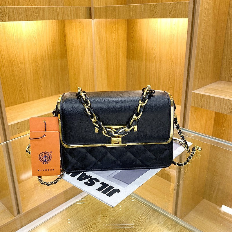 Diamond Elegant Graceful Chain Shoulder Handbag