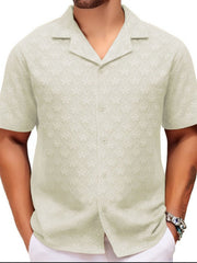 Classic Plus Size Button Down Shirt for Men