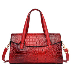 Soft Leather Fashion Large Capacity Shoulder Messenger Bag