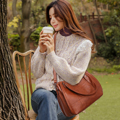 Large Capacity Middle-aged Women's Bag Korean Style Shoulder Bag Shoulder Bag