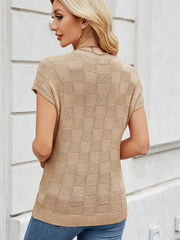 Essential Round Neck Knit Tee