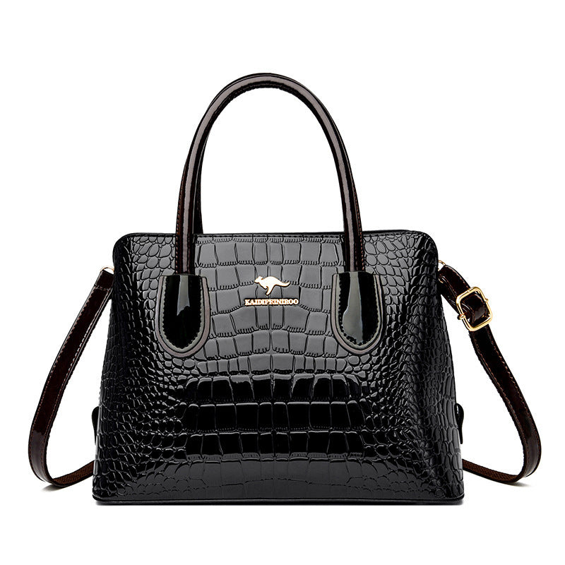 Women's Patent Leather Glossy Crossbody Shoulder Bag