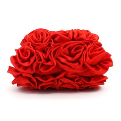 Hand held rose bag dinner bag bridal bag