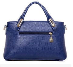 New Korean fashion embossed four piece ladies shoulder diagonal handbag