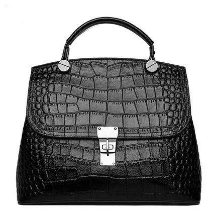 Women's First Layer Cattlehide Leather Fashion Handbag