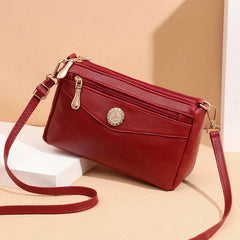 Women's Double-pull Mobile Phone Crossbody bag