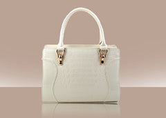 New Women's European And American Crocodile Skin Handbag
