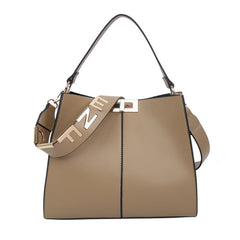 Women's Fashion Wide Shoulder Strap bag