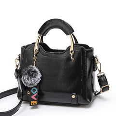 Women Vintage PU Polyester Handbag