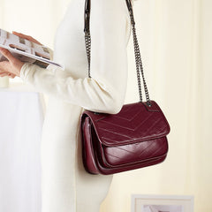 Women's Cowhide Shoulder Bag