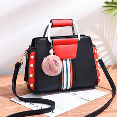 PU Leather Shoulder Messenger Handbag