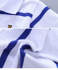 College Style Boys Polo Short Sleeve T-shirt