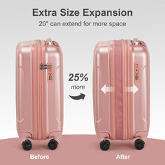 Suitcase Two-piece Set- FREE USA SHIPPING
