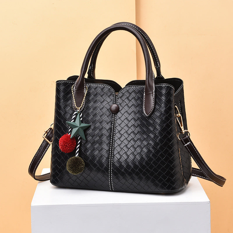 Autumn And Winter Fashion Women Simple Commuter Messenger Handbag