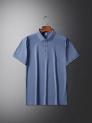 Men's Plus Size Slim Fit Short Sleeve Polo Shirt