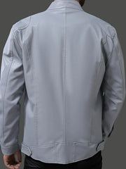 Men's Full Size Zip Up Long Sleeve Jacket Plus Size