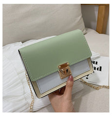 Women's messenger shoulder chain small square handbag