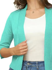 Open Front Knit Sweater