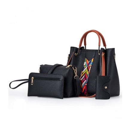 New fashion multi-piece women's 4 piece handbags