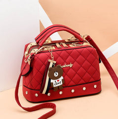 autumn and winter trend new single shoulder diagonal small square handbag